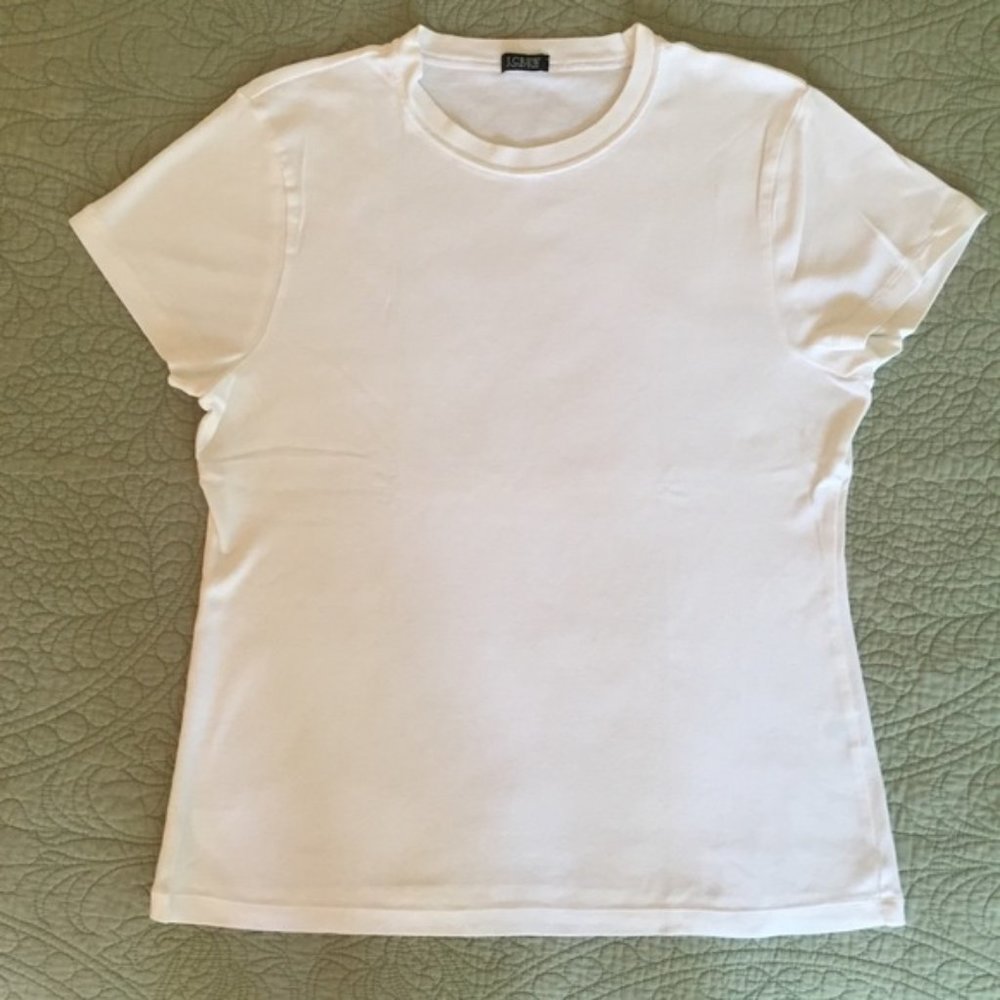 White J. Crew t-shirt